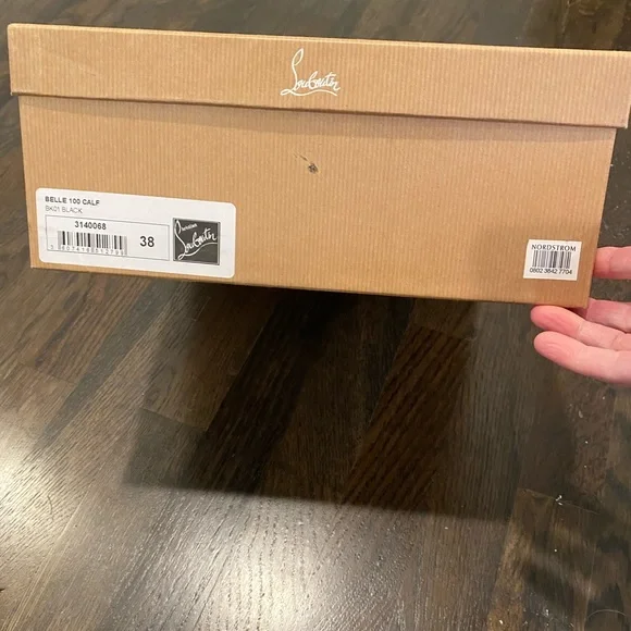 Christian Louboutin Belle100 black bootie size 38 - Picture 2 of 9